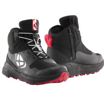 BOTAS IXON SNAKE WP PRETO/BRANCO/VERMELHO