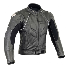Casaco Motard Cabedal Titânio e Kevlar Sem Bossa