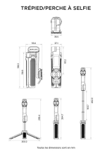 TRÍPODE/SELFIE STICK QUAD LOCK