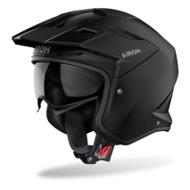 CAPACETE KOMBAKT COLOR PRETO MATT AIROH