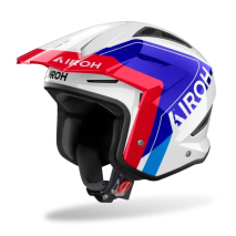 CAPACETE TRR II HUNT AZUL/VERMELHO AIROH