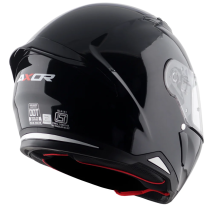 CAPACETE INTEGRAL AXOR SH-890 HUNTER PRETO BRILHO