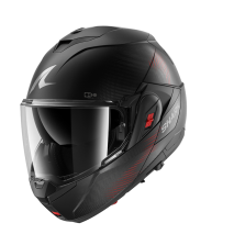 CAPACETE SHARK OXO SP LYNE MAT PRETO/ANTRACITE