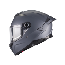 CAPACETE MT THUNDER 4 R SV PURE CINZA PINLOCK