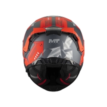 CAPACETE MT THUNDER 4 R SV CANVAS VERMELHO