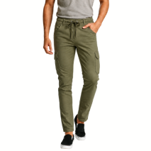 CALÇA CHANDAL CARGO VERDE 