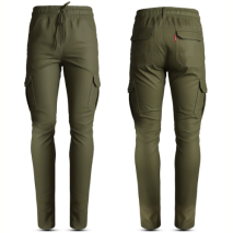 CALÇA CHANDAL CARGO VERDE 