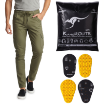 CALÇA CHANDAL CARGO VERDE 
