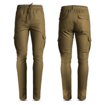 CALÇA CHANDAL CARGO KHAKI