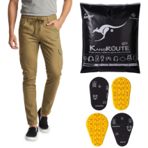 CALÇA CHANDAL CARGO KHAKI