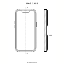 CAPA QUAD LOCK MAG IPHONE 13 PRO MAX