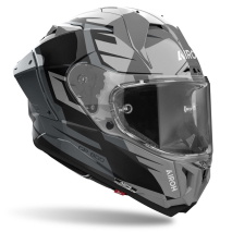 CAPACETE AIROH GP800  MASTER METALIC GLOSS