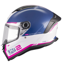 CAPACETE MT STINGER 2 CORE ROS/BR/AZ