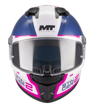CAPACETE MT STINGER 2 CORE ROS/BR/AZ