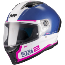 CAPACETE MT STINGER 2 CORE ROS/BR/AZ