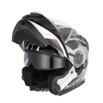 CAPACETE MODULAR ACERBIS SEREL PRT/CINZA