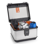 TOP CASE K-METROBOX ALUMINIO 40LTS MONOLOCK