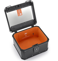 TOP CASE K-METROBOX ALUMINIO PRETO 40LTS MONOLOCK
