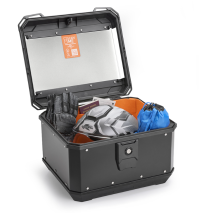 TOP CASE K-METROBOX ALUMINIO PRETO 40LTS MONOLOCK
