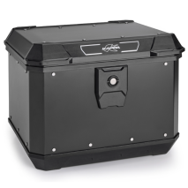 TOP CASE K-METROBOX ALUMINIO PRETO 50LTS MONOLOCK