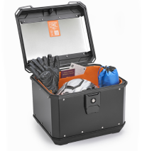 TOP CASE K-METROBOX ALUMINIO PRETO 50LTS MONOLOCK