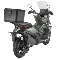 TOP CASE K-METROBOX ALUMINIO PRETO 50LTS MONOLOCK