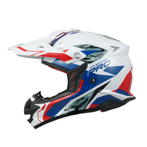 CAPACETE MY HELMET OFFROAD MX-289 BRANCO/AZUL