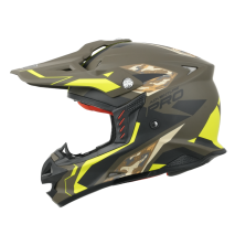 CAPACETE MY HELMET OFFROAD MX-289 VERDE/AMARELO