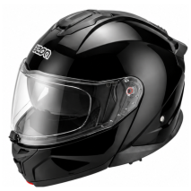 CAPACETE BEON B-711 FLIP UP SOLID PRETO BRILHO