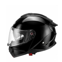 CAPACETE BEON B-711 FLIP UP SOLID PRETO BRILHO