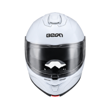 CAPACETE BEON B-711 FLIP UP SOLID BRANCO