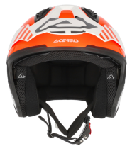 CAPACETE ACERBIS JET ARIA EVO GRAPHIC BRC/AZUL/VRM