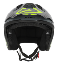 CAPACETE ACERBIS JET ARIA EVO GRAPHIC PRT/FLUOR