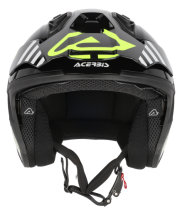 CAPACETE ACERBIS JET ARIA EVO GRAPHIC PRT/BRC/AMA