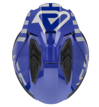 CAPACETE ACERBIS JET ARIA EVO GRAPHIC PRT/AZL