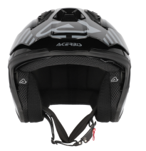 CAPACETE ACERBIS JET ARIA EVO GRAPHIC PRT/CNZ