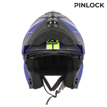 CAPACETE MODULAR ACERBIS SEREL 22-06 AZL/AMARELO