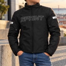 CASACO SPRINT CRIANÇA LOGO 