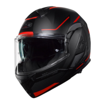 CAPACETE CMS SUV GT TOURING PRO PRETO/VERMELHO
