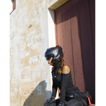 CAPACETE CMS SUV GT TOURING PRO PRETO/VERMELHO