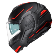 CAPACETE CMS SUV GT TOURING PRO PRETO/VERMELHO
