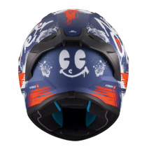 CAPACETE MT STINGER 2 ROCKET VRM/AZUL/BRC MATE