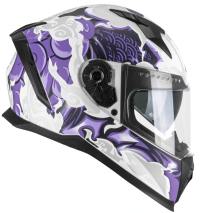 CAPACETE CGM 311F BLAST CLOUD BRC/VIOLETA