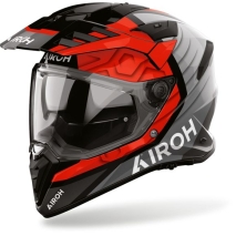 CAPACETE AIROH BADX-X CUBE VERMELHO