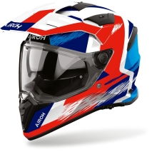 CAPACETE AIROH BADX-X AIRSPEED AZUL/VRM