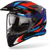 CAPACETE AIROH BADX-X GLITCH AZL/VRM