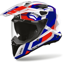 CAPACETE AIROH COMMANDER 2 POLAR AZL/VRM
