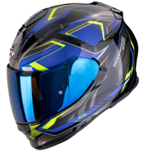 CAPACETE SCORPION EXO-491 ZUMO PRT/AZUL/AMRL