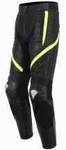 Pantalones de moto de cuero FLUOR