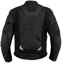 Casaco motard Verão Perfurado APOLO PRETO